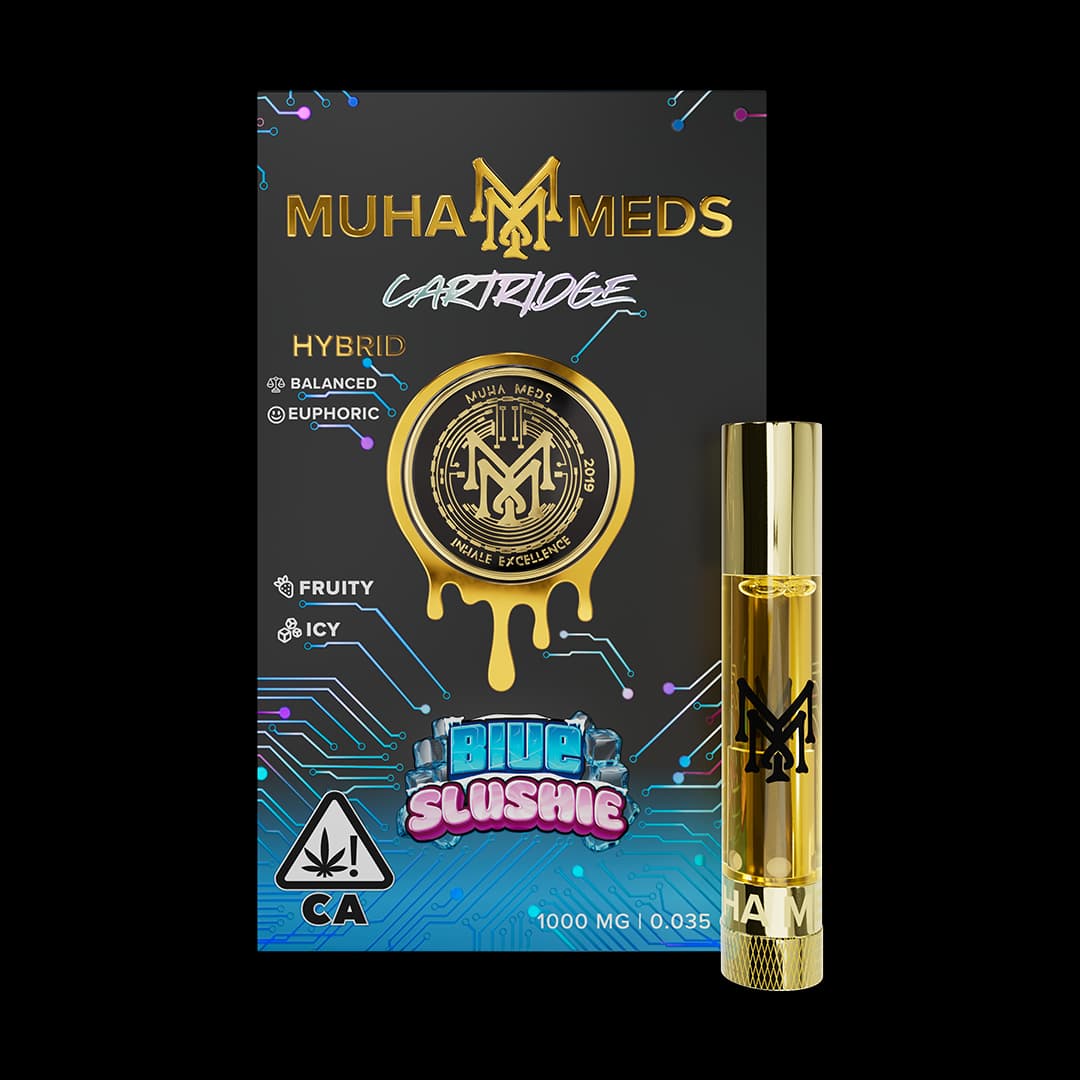 Blue Slushie — Hybrid Cartridges hemp-derived THC product by Puff Puff Depot