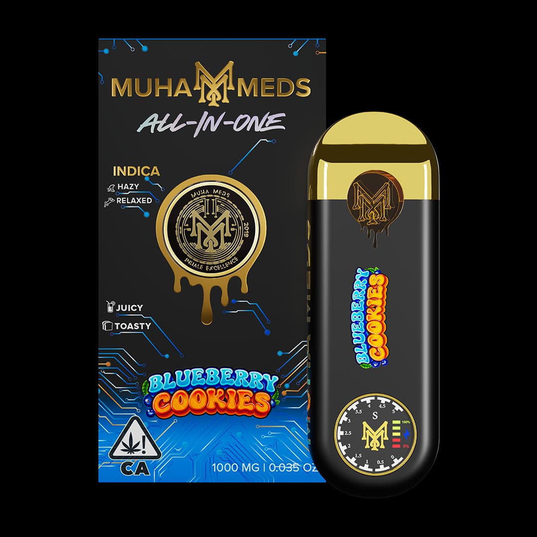 Blueberry Cookies — Indica All-In-One hemp-derived THC product by Puff Puff Depot