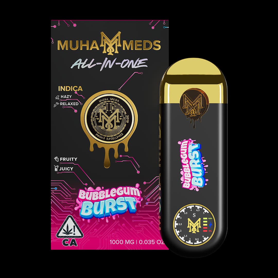 Bubblegum Burst — Indica All-In-One hemp-derived THC product by Puff Puff Depot