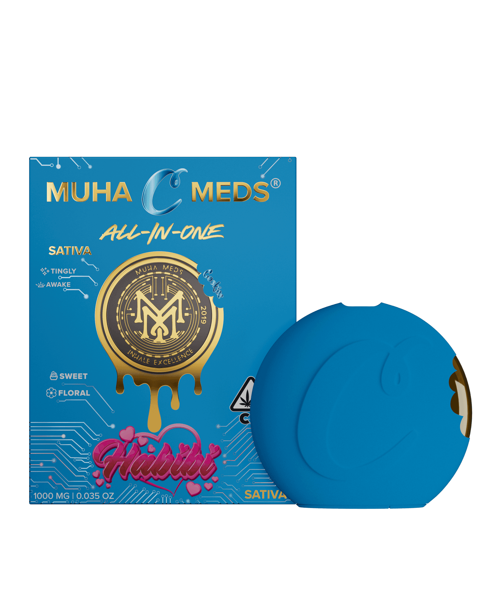 Habibi 1g (Cookies) — Hybrid Disposables hemp-derived THC product by Puff Puff Depot