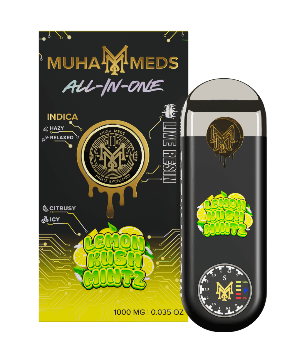 Lemon Kush Mintz 1g — Sativa Disposables hemp-derived THC product by Puff Puff Depot