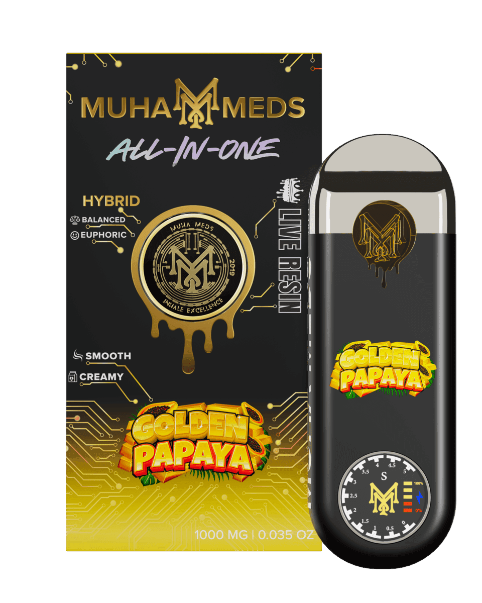Golden Papaya 1g — Sativa Disposables hemp-derived THC product by Puff Puff Depot