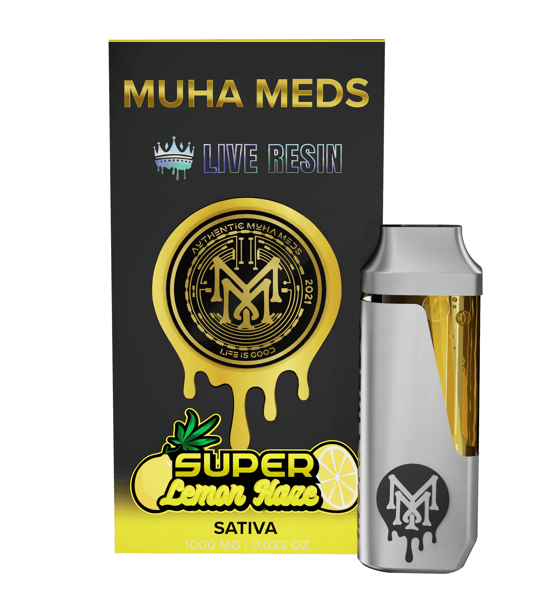 Super Lemon Haze 1g — Sativa Disposables hemp-derived THC product by Puff Puff Depot