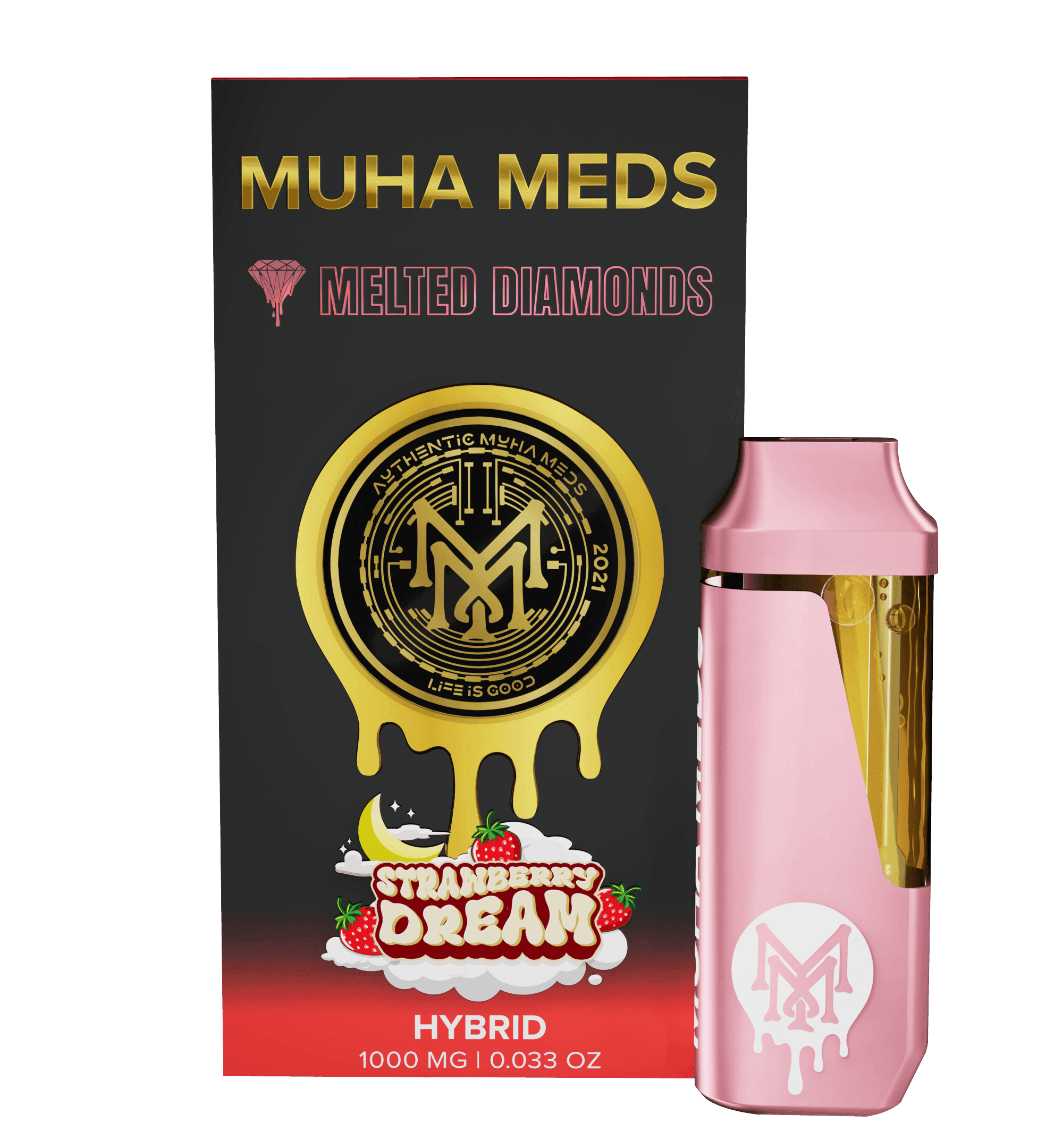 Strawberry Dream 1g — Hybrid Disposables hemp-derived THC product by Puff Puff Depot