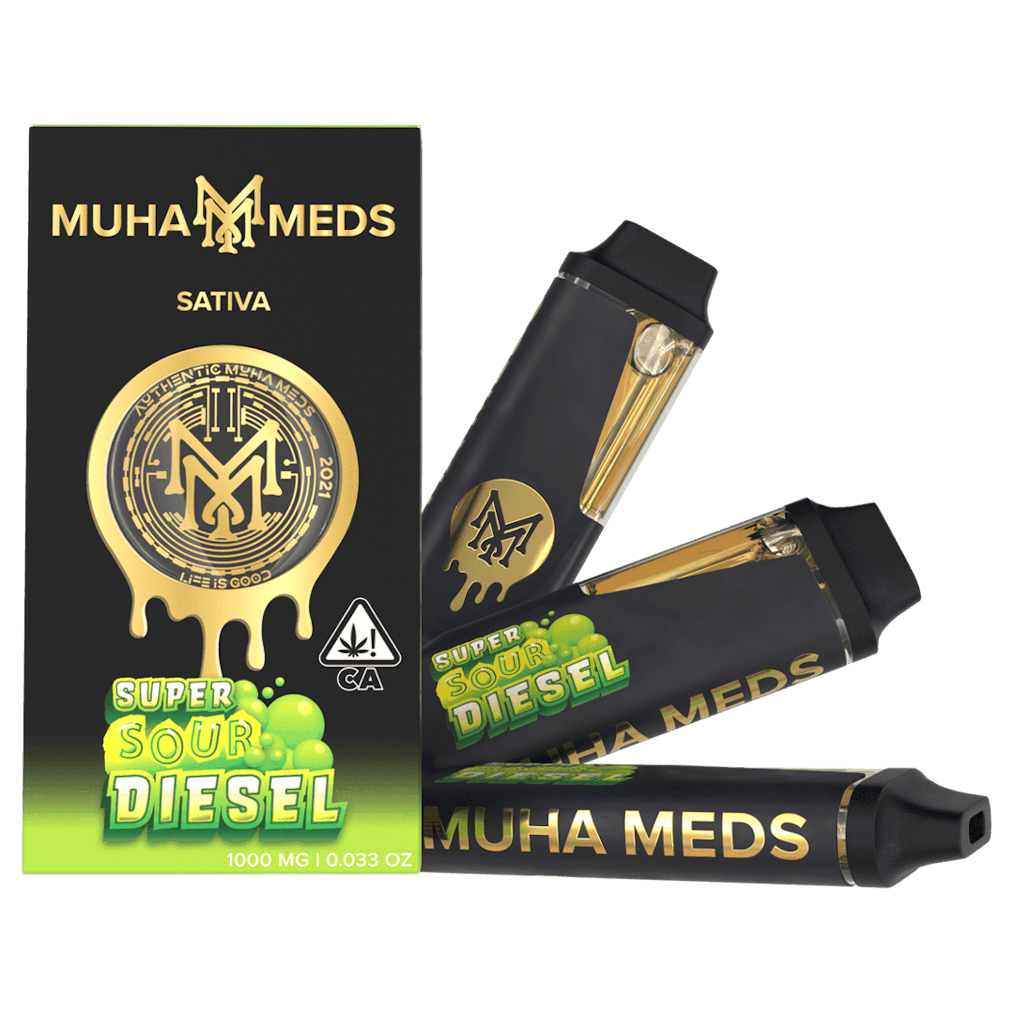 Super Sour Diesel 1g — Sativa Disposables hemp-derived THC product by Puff Puff Depot