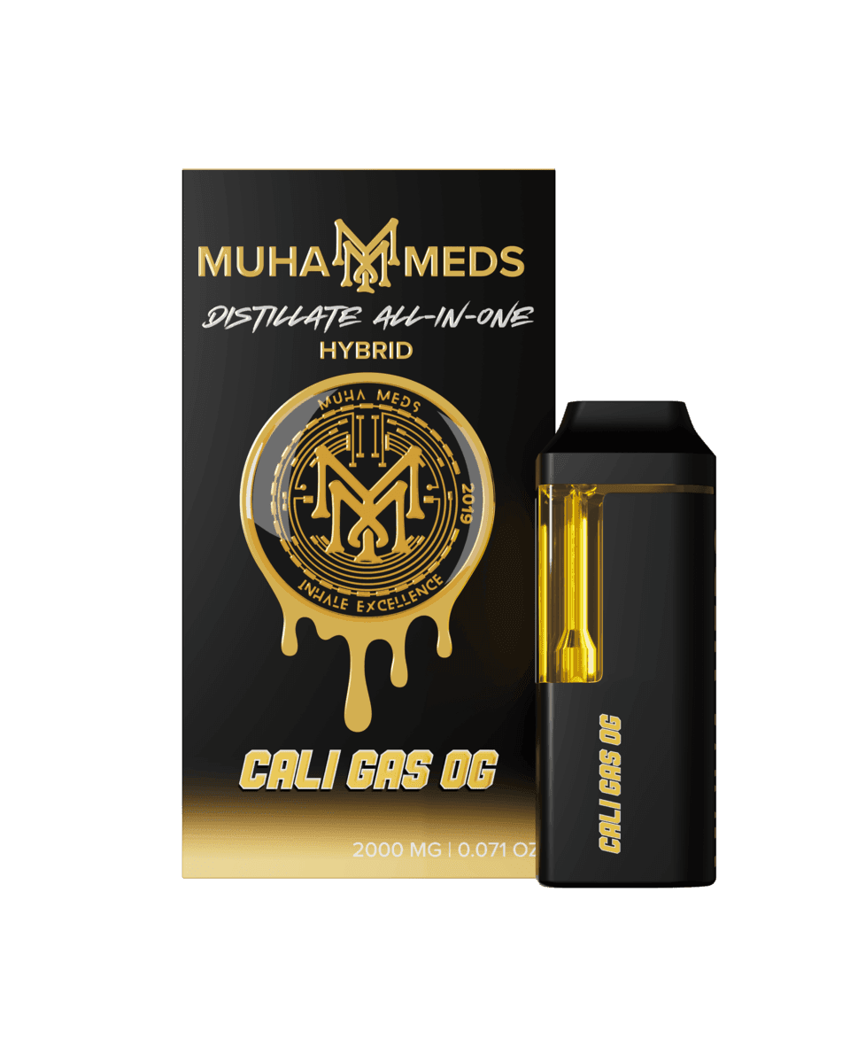 Cali Gas OG 2g — Indica Disposables hemp-derived THC product by Puff Puff Depot
