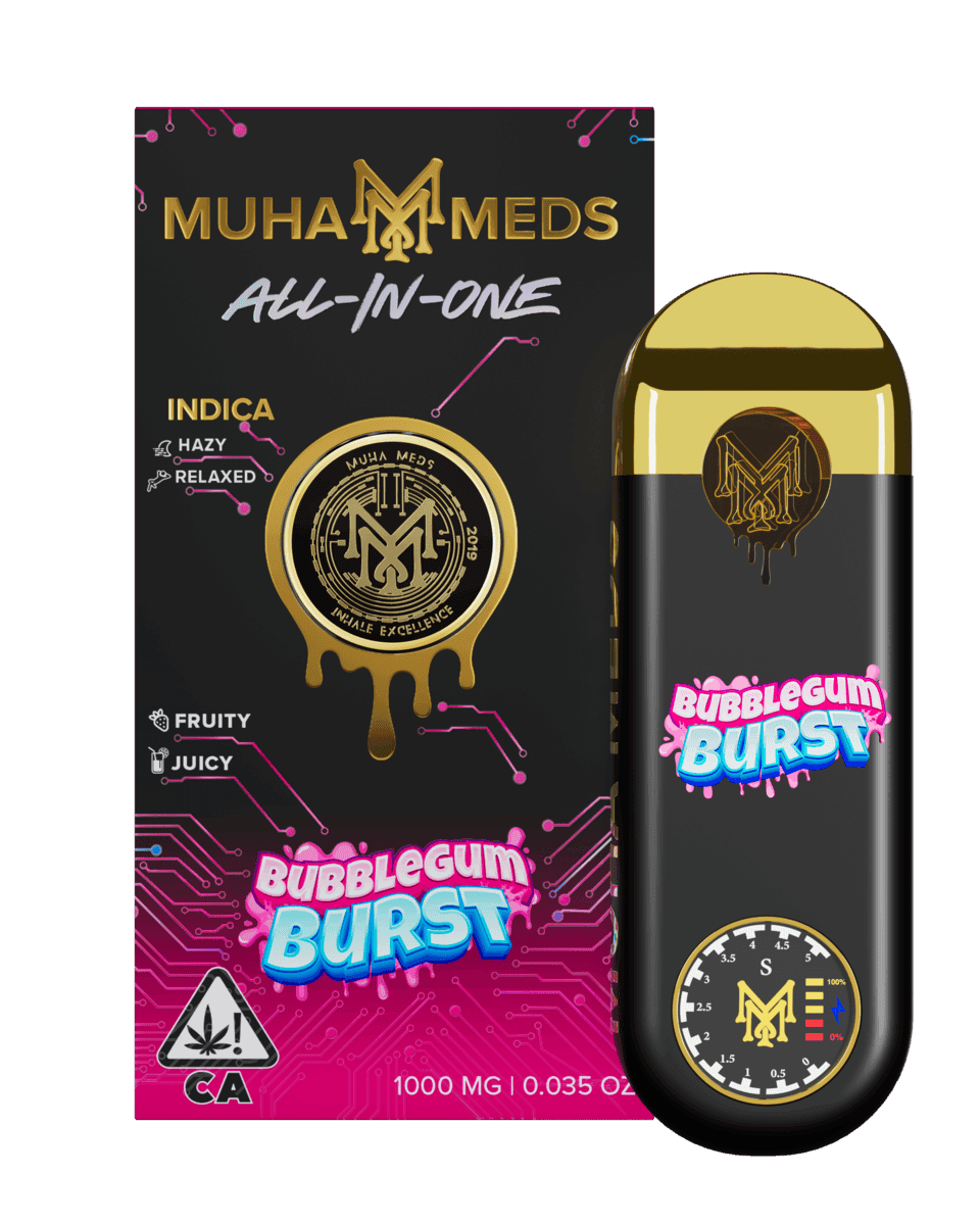 Bubblegum Burst 1g — Indica Disposables hemp-derived THC product by Puff Puff Depot
