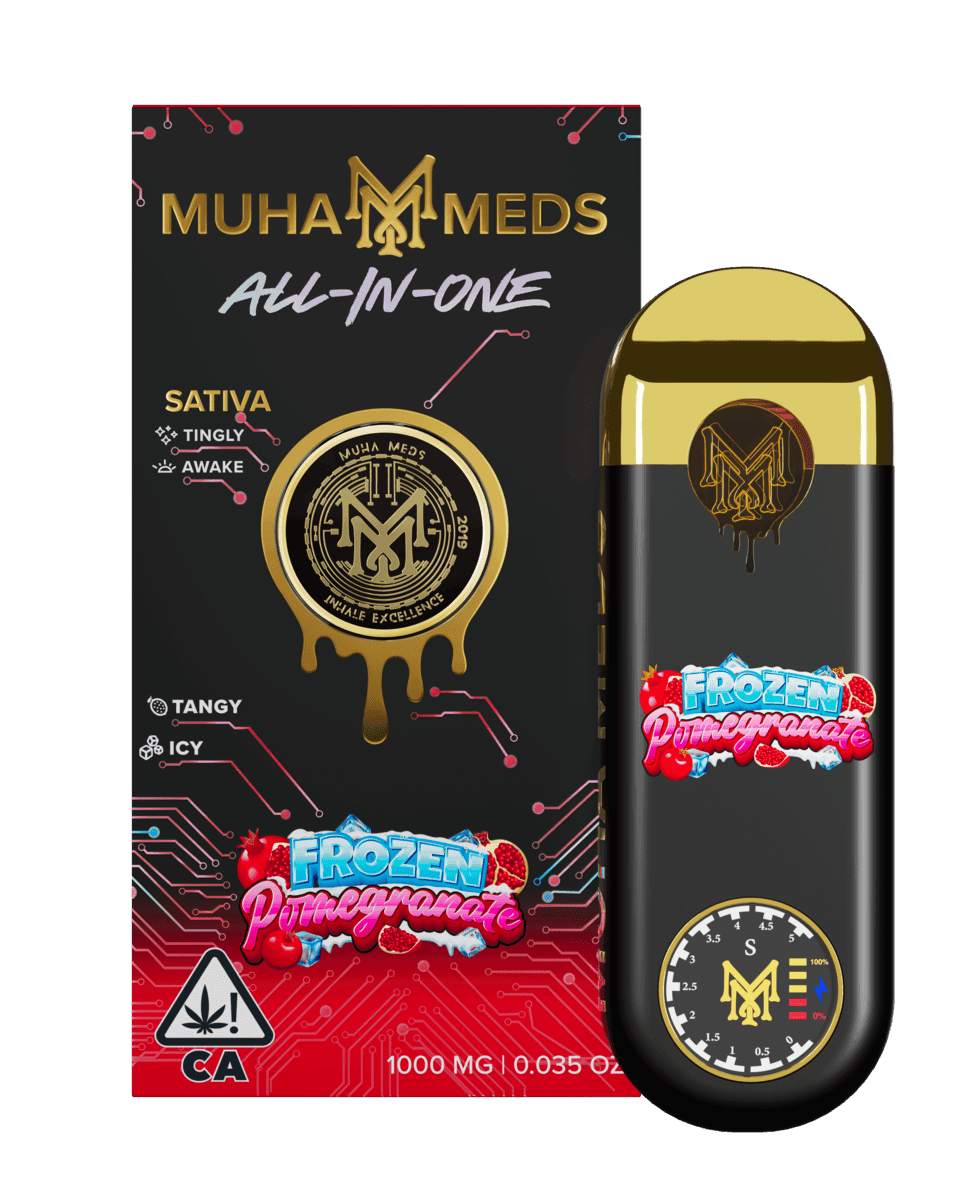 Frozen Pomegranate 1g — Hybrid Disposables hemp-derived THC product by Puff Puff Depot