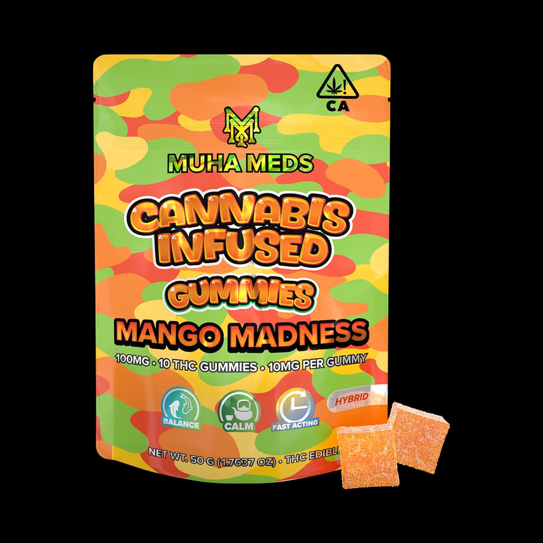 Mango Madness — Hybrid Gummies hemp-derived THC product by Puff Puff Depot