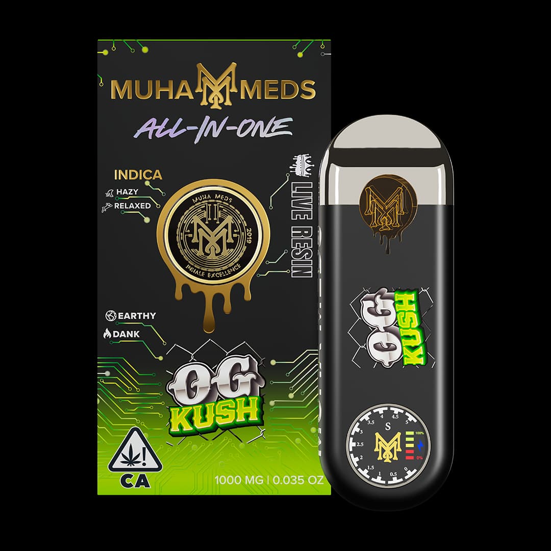 OG Kush — Indica All-In-One hemp-derived THC product by Puff Puff Depot