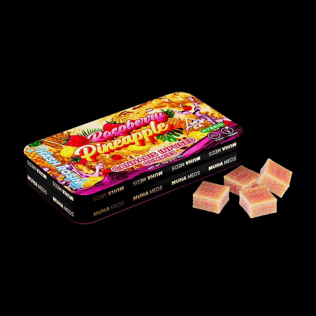 Raspberry Pineapple — Hybrid Gummies hemp-derived THC product by Puff Puff Depot