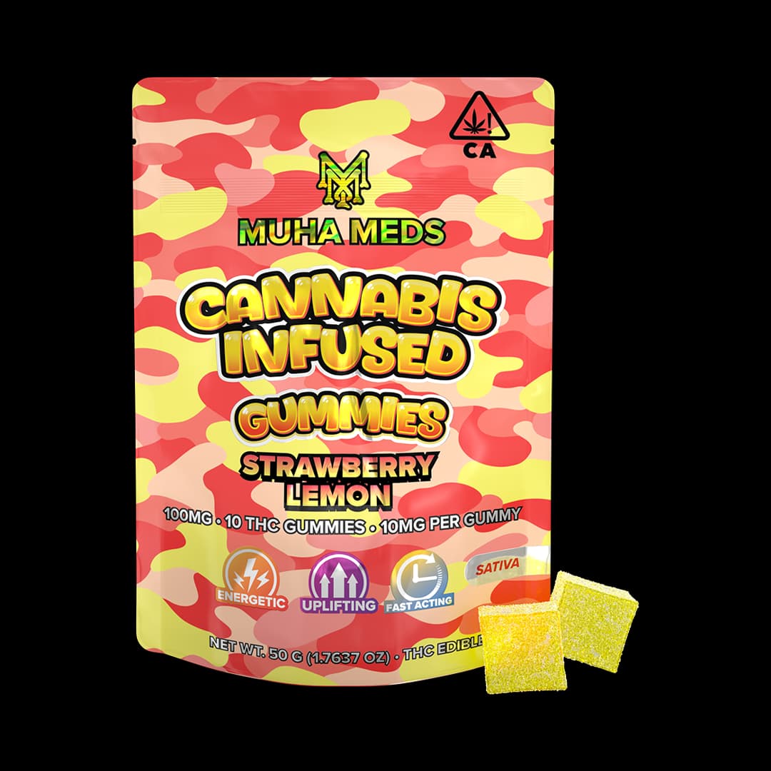 Strawberry Lemon — Sativa Gummies hemp-derived THC product by Puff Puff Depot