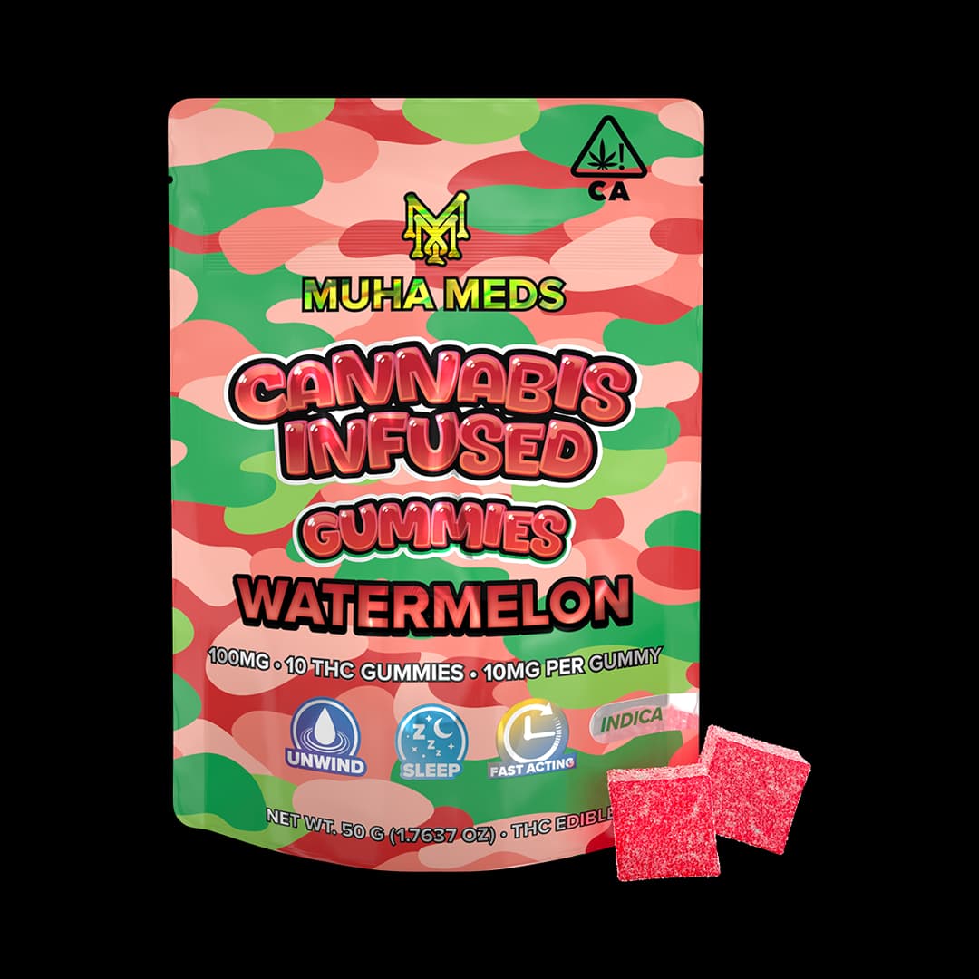 Watermelon — Indica Gummies hemp-derived THC product by Puff Puff Depot